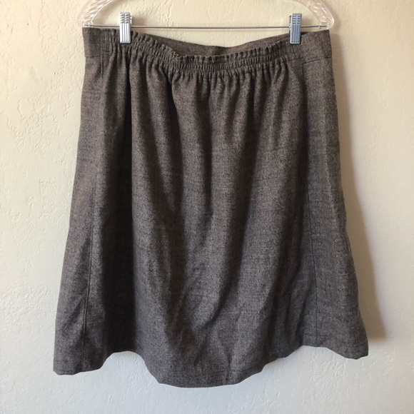 ◖ ◖  Vintage 100% Wool Skirt ◗ ◗ - Picture 4 of 8